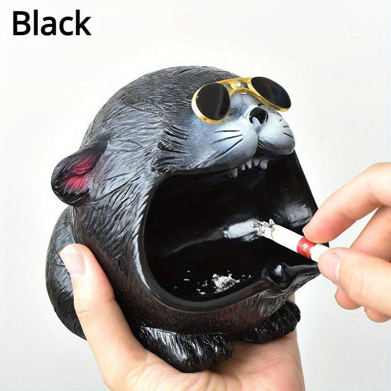 Cartoon Animal Ashtray Household Decorative Ashtray for Home Hotel Bar Office