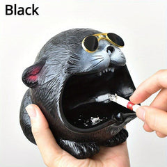 Cartoon Animal Ashtray Household Decorative Ashtray for Home Hotel Bar Office