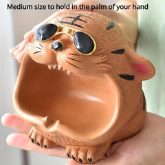 Cartoon Animal Ashtray Household Decorative Ashtray for Home Hotel Bar Office