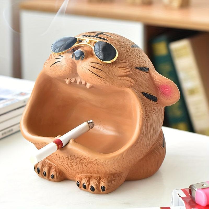Cartoon Animal Ashtray Household Decorative Ashtray for Home Hotel Bar Office