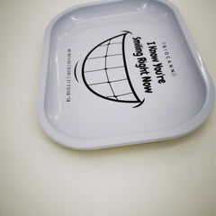 Creative Pattern Rolling Tray Metal Multipurpose Wake Up Tray