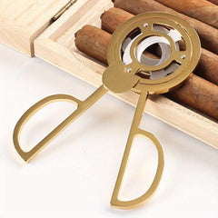 Creative Windmill Cigar Cutter Cuban Cigar Tool Accessories Golden Silvery
