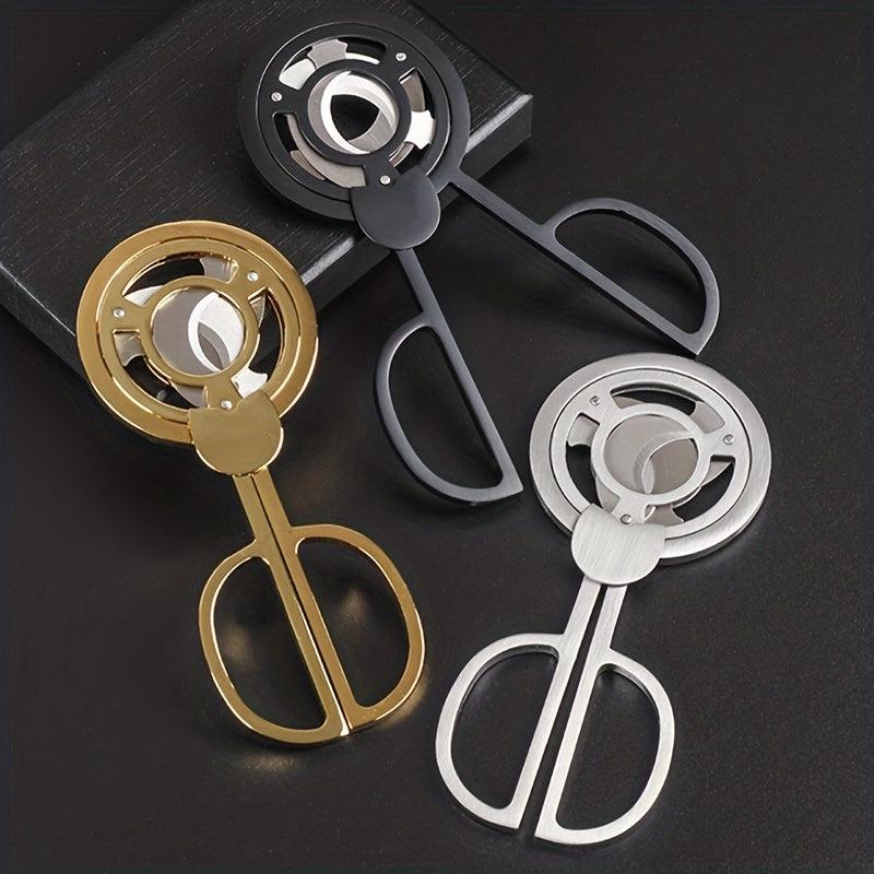 Creative Windmill Cigar Cutter Cuban Cigar Tool Accessories Golden Silvery