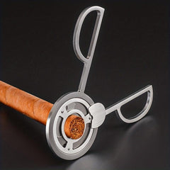 Creative Windmill Cigar Cutter Cuban Cigar Tool Accessories Golden Silvery
