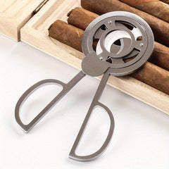 Creative Windmill Cigar Cutter Cuban Cigar Tool Accessories Golden Silvery