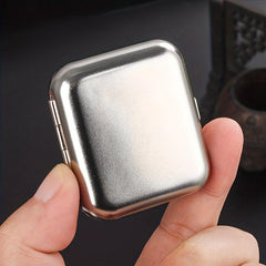 Mini Metal Ashtray Portable Car Outdoor Ashtray Household Decorative Ashtray