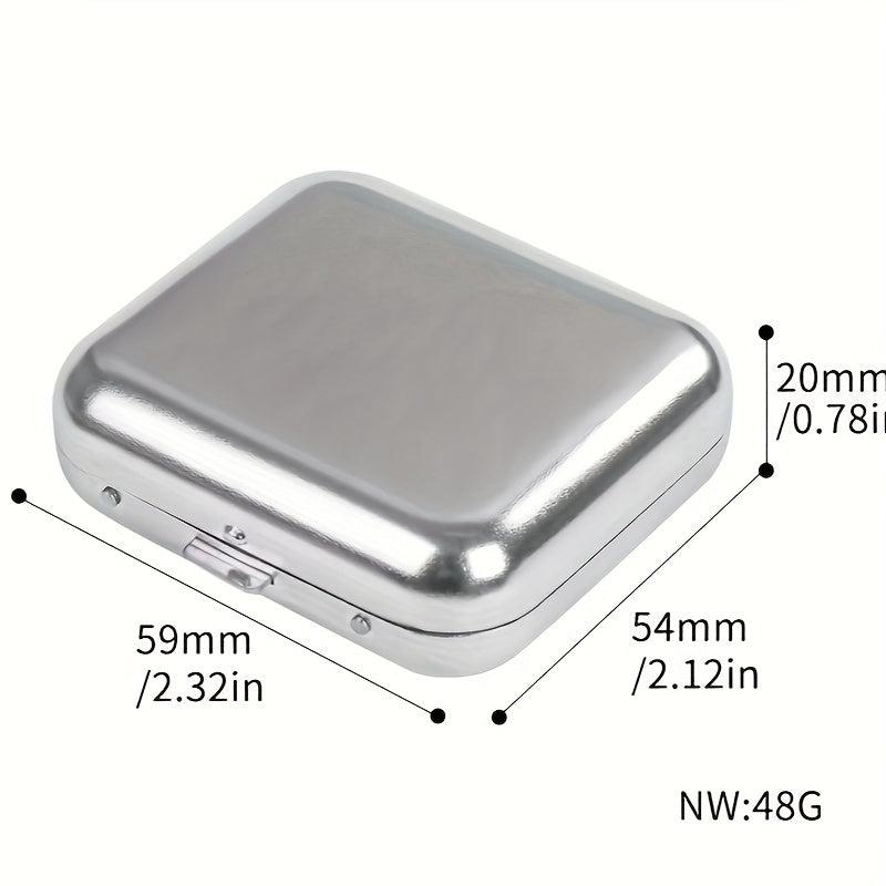 Mini Metal Ashtray Portable Car Outdoor Ashtray Household Decorative Ashtray