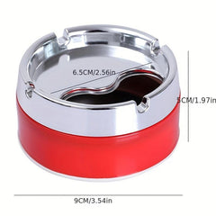 Retro Creative Ashtray Multifunctional Household Stainless Steel