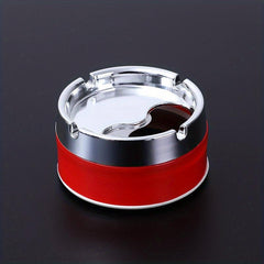 Retro Creative Ashtray Multifunctional Household Stainless Steel