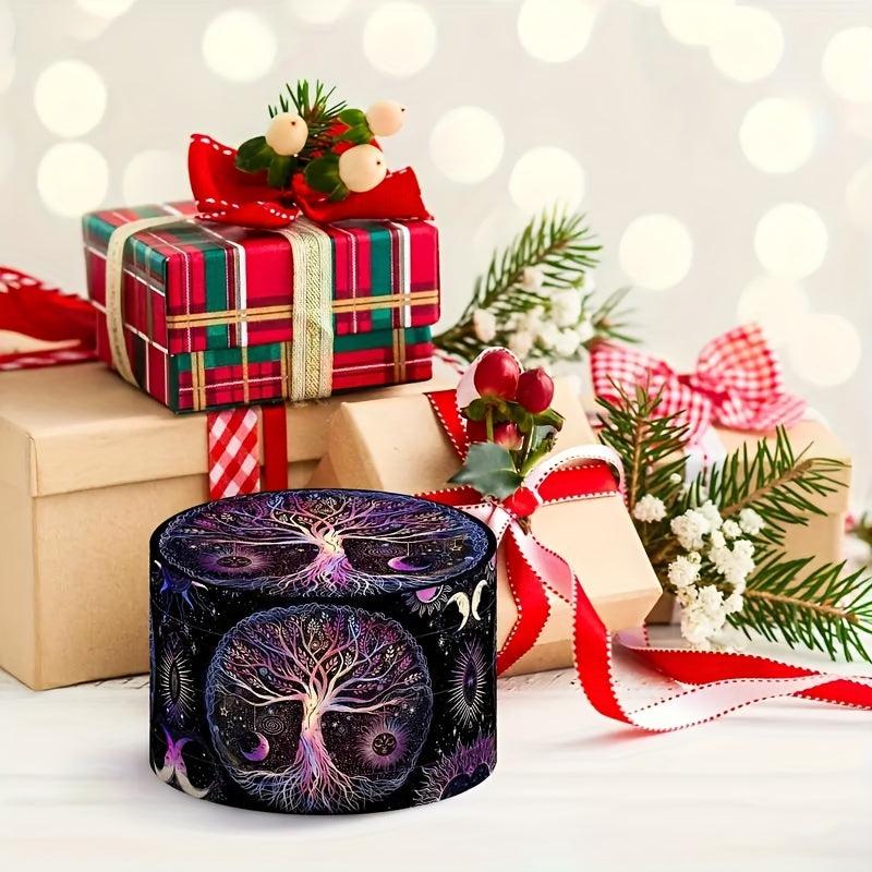 Creative Pattern 4 Layer Metal Grinder Spice Crusher Kitchen Supplies
