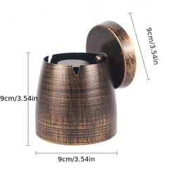 Decorative Ashtray for Home Hotel Bar Office - Gift for Men Women