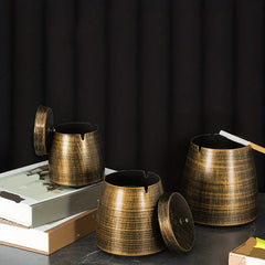 Decorative Ashtray for Home Hotel Bar Office - Gift for Men Women