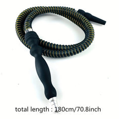 Rubber Handle Hose With Metal Tip Washable Durable 1.8m Long