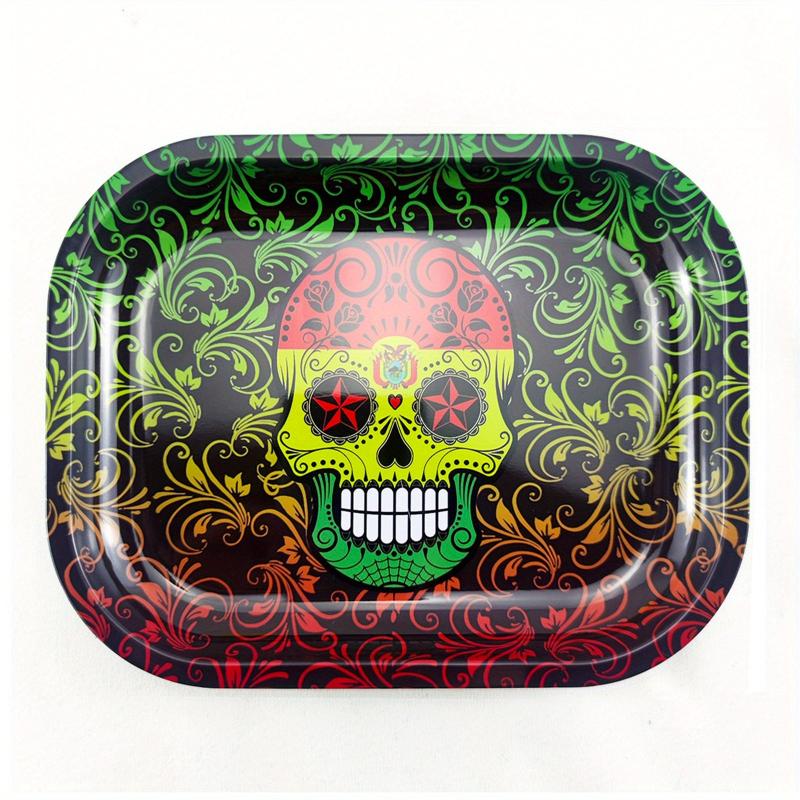 Square Cigarette Tray Tobacco Rolling Tray Hand Tobacco Storage Box