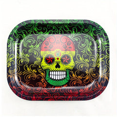 Square Cigarette Tray Tobacco Rolling Tray Hand Tobacco Storage Box