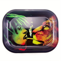 Square Cigarette Tray Tobacco Rolling Tray Hand Tobacco Storage Box
