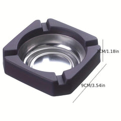 Stainless Steel Ashtray Wear-resistant Drop-resistant