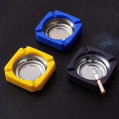 Stainless Steel Ashtray Wear-resistant Drop-resistant