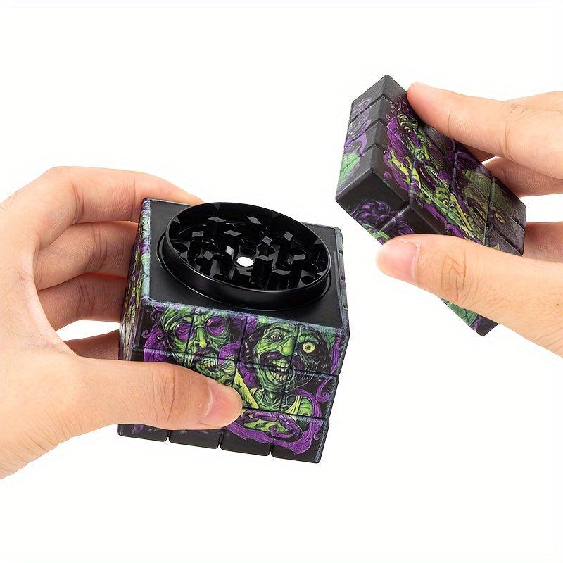 Creative Square Grinder Spice Crusher Kitchen Supplies