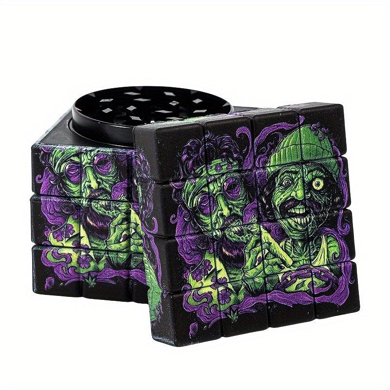 Creative Square Grinder Spice Crusher Kitchen Supplies