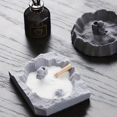 Astronauts In The Moon Theme Decorative Ashtray