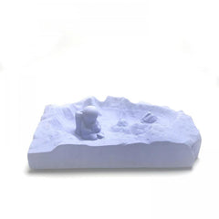Astronauts In The Moon Theme Decorative Ashtray
