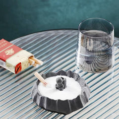 Astronauts In The Moon Theme Decorative Ashtray