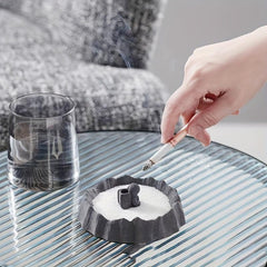 Astronauts In The Moon Theme Decorative Ashtray