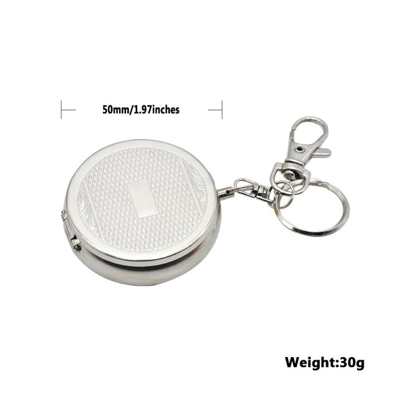 Mini Portable Ashtray Keychain Environmentally Friendly Pocket Ashtray