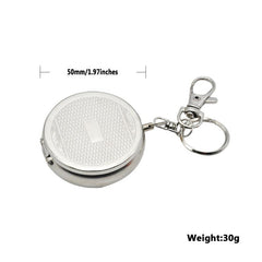 Mini Portable Ashtray Keychain Environmentally Friendly Pocket Ashtray