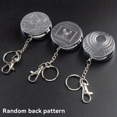Mini Portable Ashtray Keychain Environmentally Friendly Pocket Ashtray
