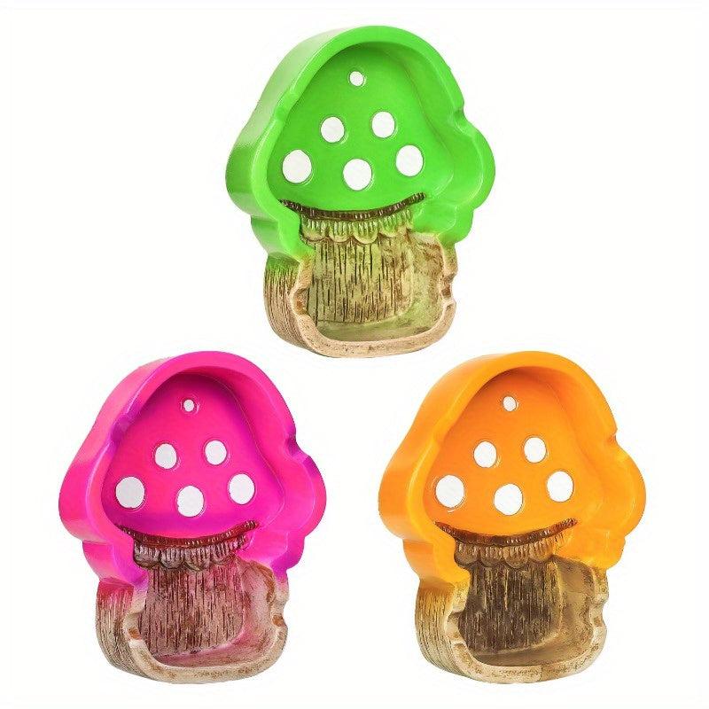 Small Mushroom Ashtray Decorative Household Ashtray Gift Men Women Christmas Hal