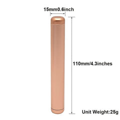 Aluminum Storage Tube with Ring, Cigar Tube, Moisture-proof, Anti-fall
