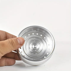 Metal Aluminum Heat Base Smoking Bowl Charcoal Holder Gadget