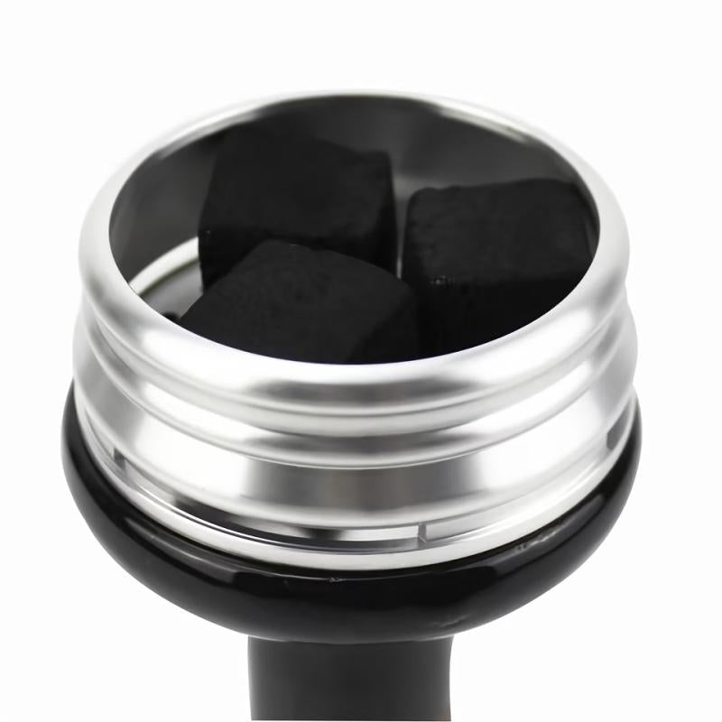Metal Aluminum Heat Base Smoking Bowl Charcoal Holder Gadget
