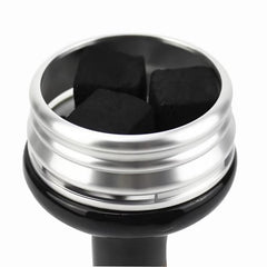 Metal Aluminum Heat Base Smoking Bowl Charcoal Holder Gadget