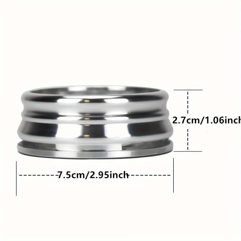 Metal Aluminum Heat Base Smoking Bowl Charcoal Holder Gadget