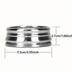 Metal Aluminum Heat Base Smoking Bowl Charcoal Holder Gadget