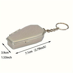 Mini Portable Ashtray Keychain Ashtray for Travel Camping Home Hotel Bar Office