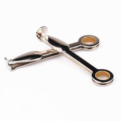 80mm Metal Pressure Bar Blade Needle 3-in-1 Smoking Pipe Cleaning Tool