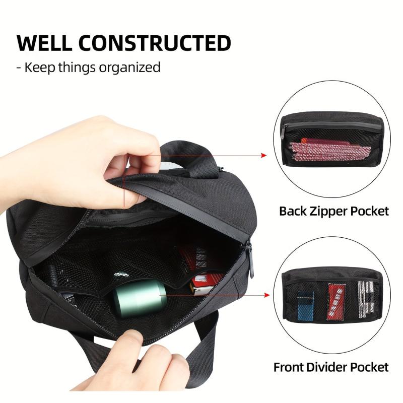 Large Odor Proof Bag for Herb Electronic Cigarette Tobacco Storage