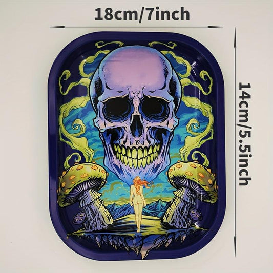 2pcs Rolling Operation Tray Durable Multipurpose Wake Up Tray Household Gadge