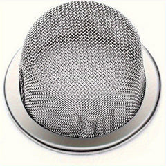 20pcs Stainless Steel Filter Net Mesh Mini Round Filter Screen with Metal Box