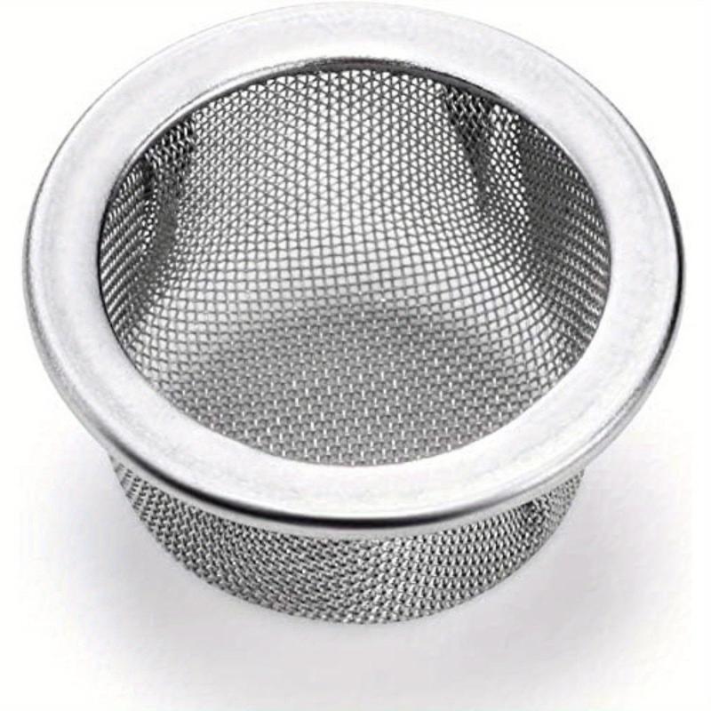 20pcs Stainless Steel Filter Net Mesh Mini Round Filter Screen with Metal Box