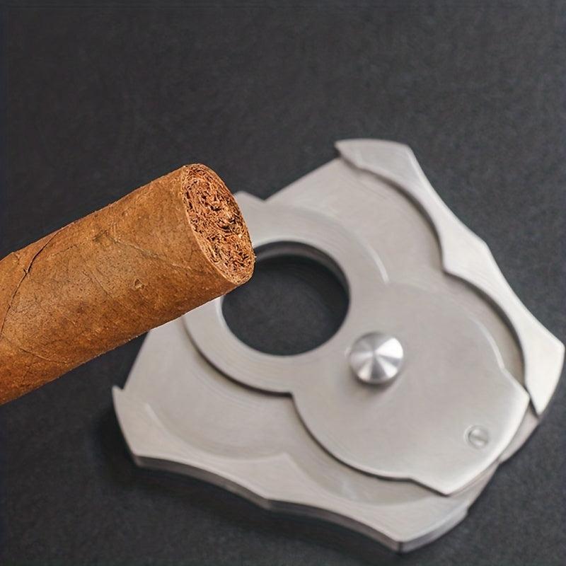 Stainless Steel Cigar Cutter Portable Metal Cigar Scissor Smoking Accessories