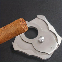 Stainless Steel Cigar Cutter Portable Metal Cigar Scissor Smoking Accessories