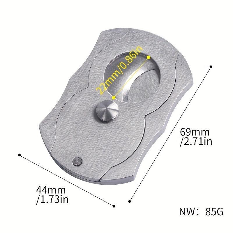 Stainless Steel Cigar Cutter Portable Metal Cigar Scissor Smoking Accessories