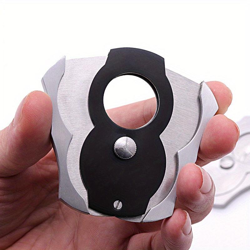Stainless Steel Cigar Cutter Portable Metal Cigar Scissor Smoking Accessories