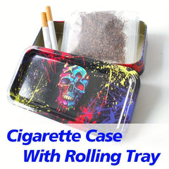 Creative Pattern Storage Box Metal Portable Protective Case Container