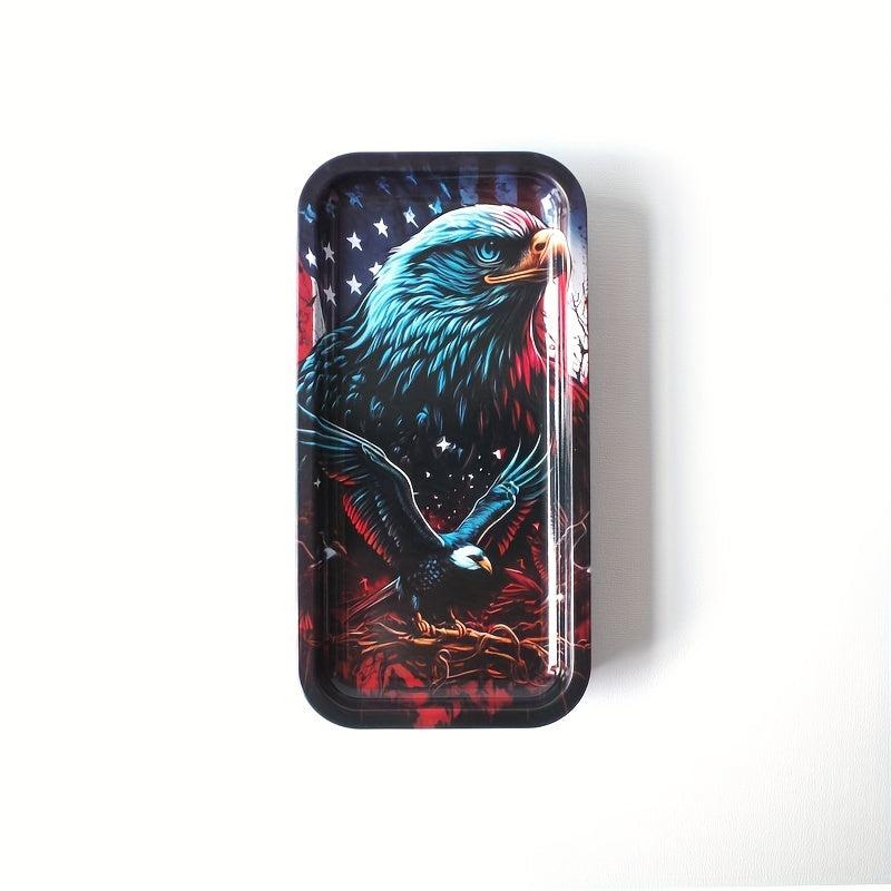 Creative Pattern Storage Box Metal Portable Protective Case Container
